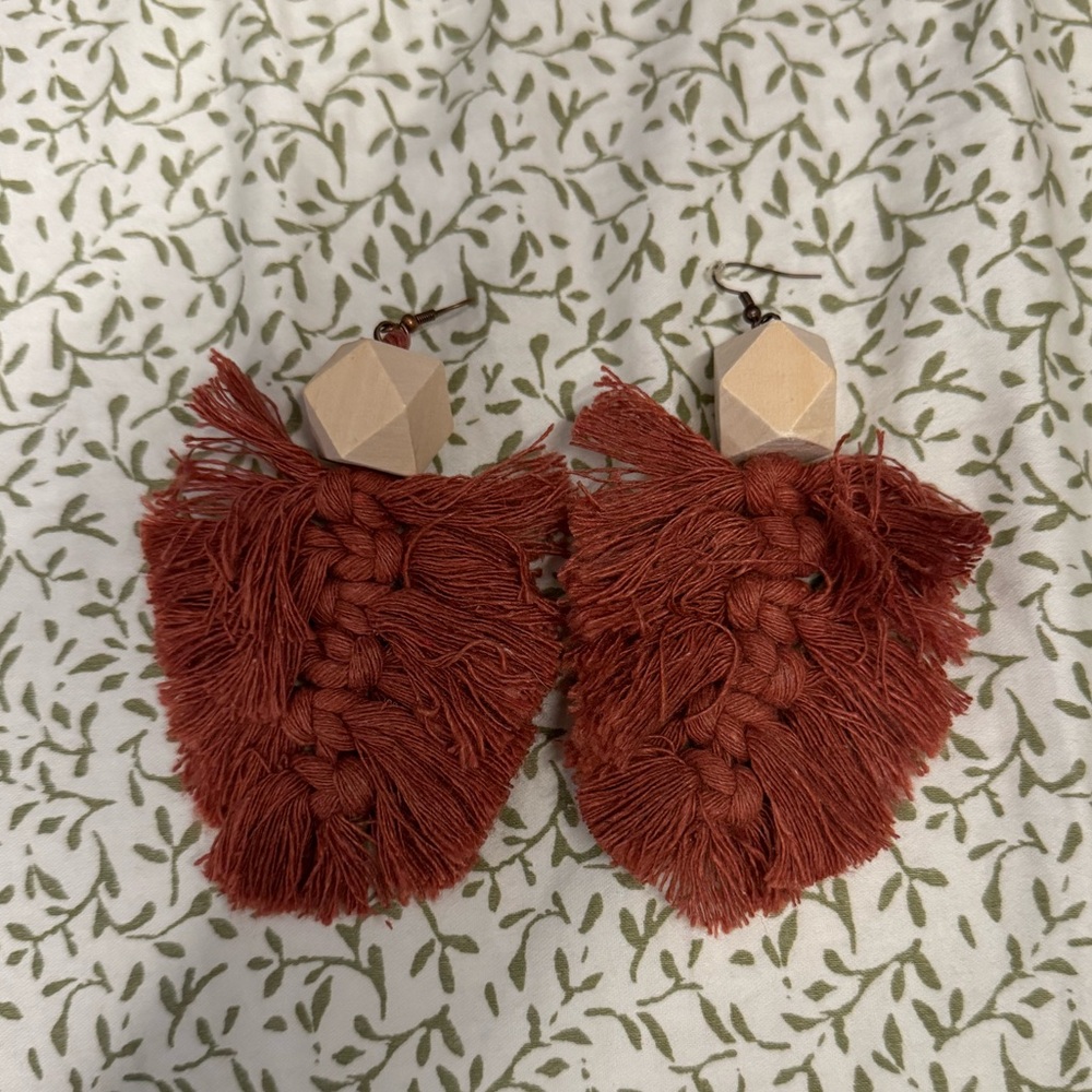 Macrame earrings